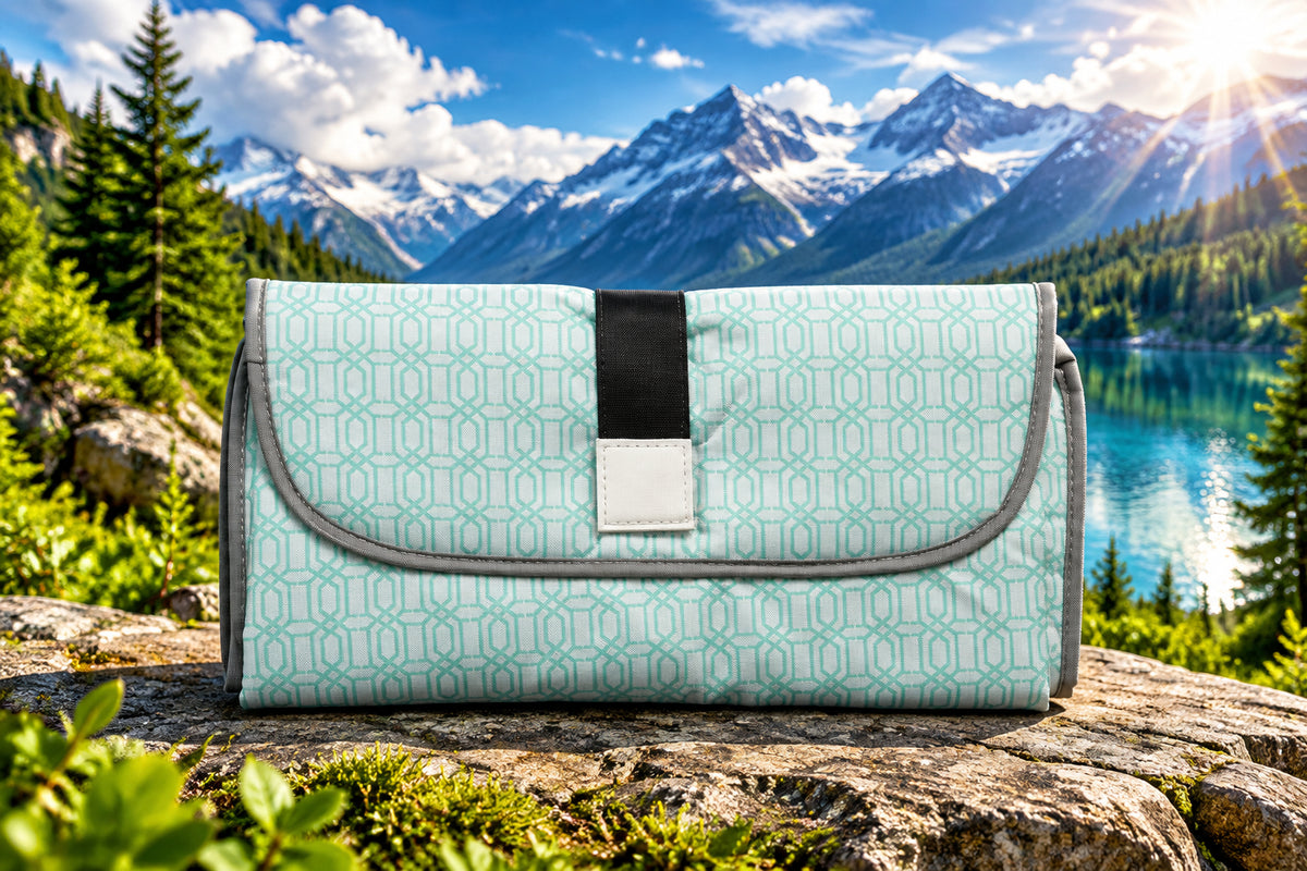 Lightweight waterproof changing pad for parents on the go